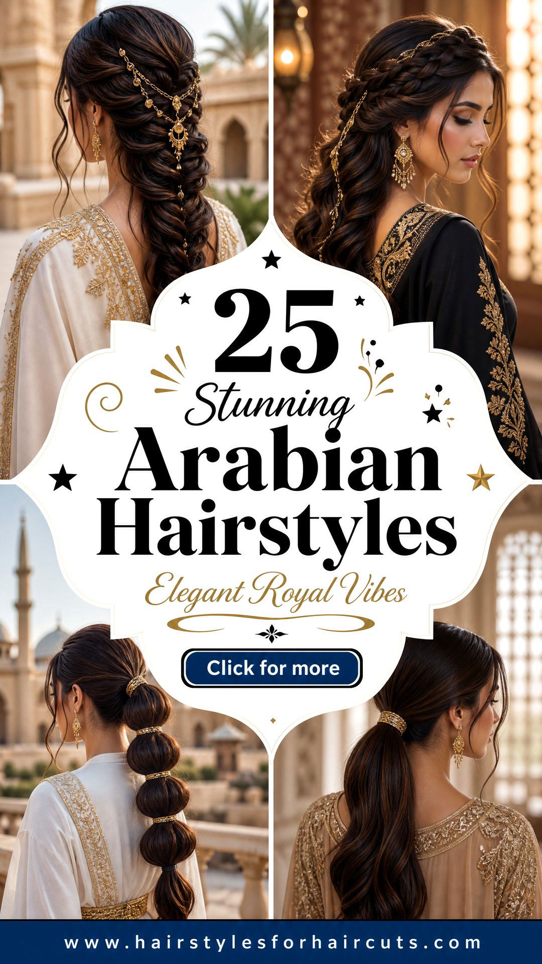25 Stunning Arabian Hairstyles for Elegant Looks - 25 Stunning Arabian Hairstyles for Elegant Looks
