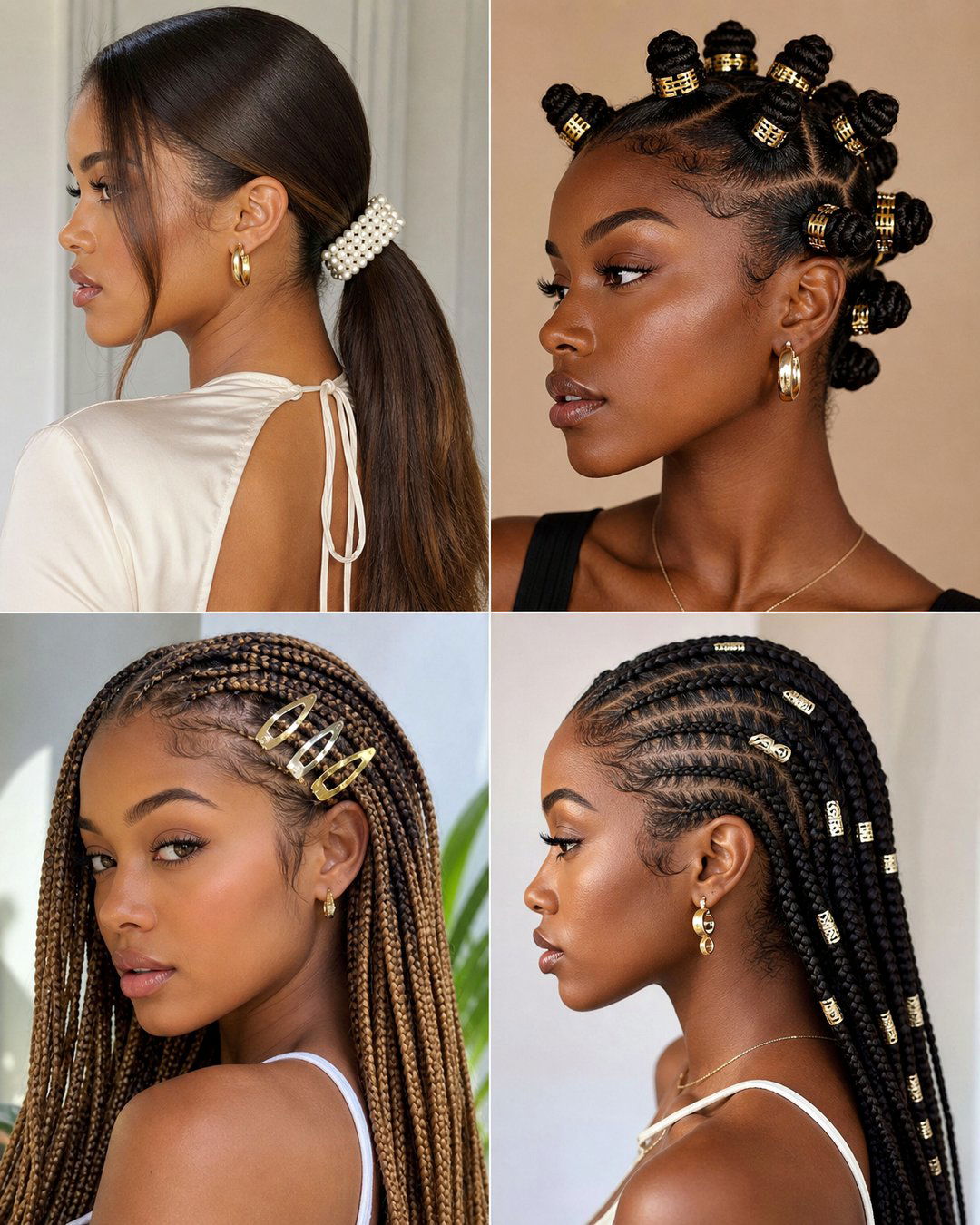 25 Stunning Barrette Hairstyles Black Hair Ideas to Try