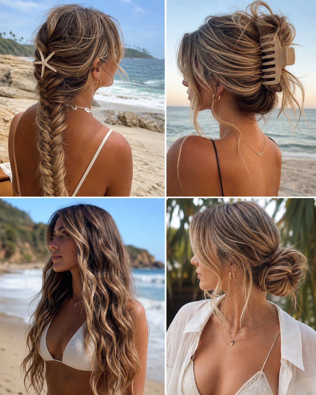 25 Stunning Beach Hairstyles for Long Hair This Summer