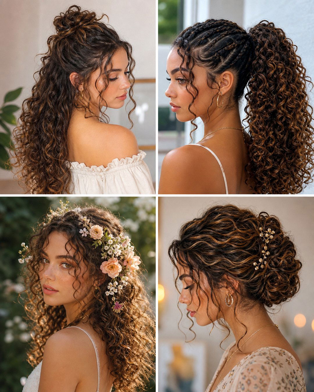 25 Stunning Birthday Hairstyles for Curly Hair Ideas