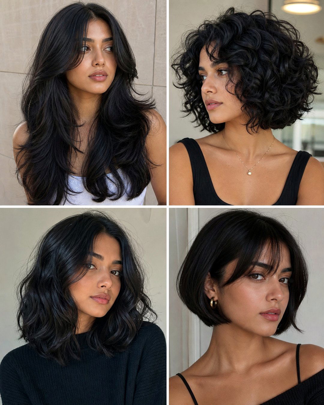 25 Stunning Black Color Hairstyles for Every Style