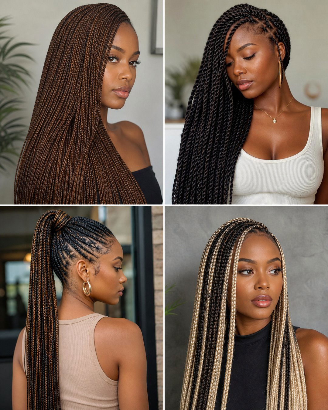 25 Stunning Black Hair Hairstyles Braids to Try Today