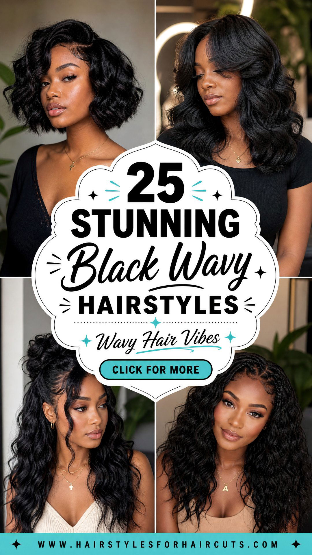 25 Stunning Black Wavy Hairstyles for a Gorgeous Look - 25 Stunning Black Wavy Hairstyles for a Gorgeous Look