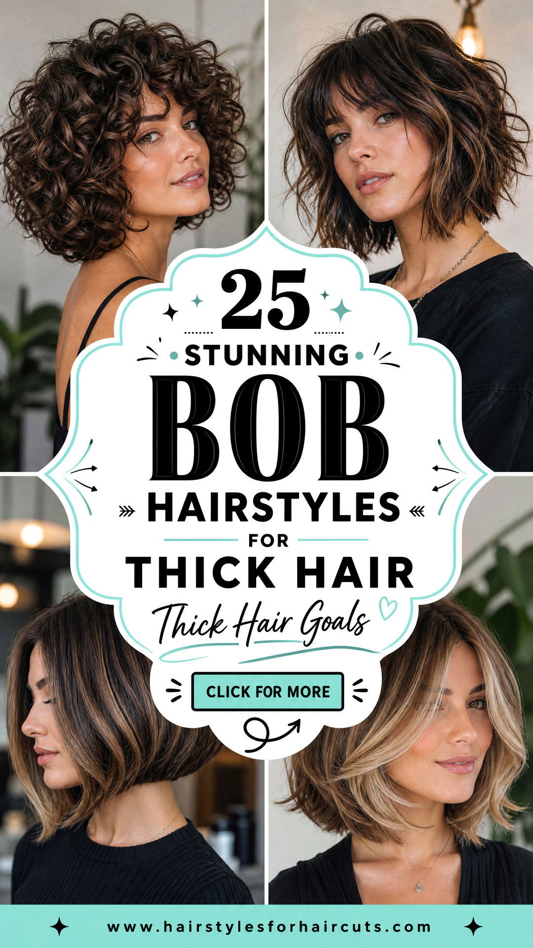 25 Stunning Bob Hairstyles for Thick Hair to Try - 25 Stunning Bob Hairstyles for Thick Hair to Try