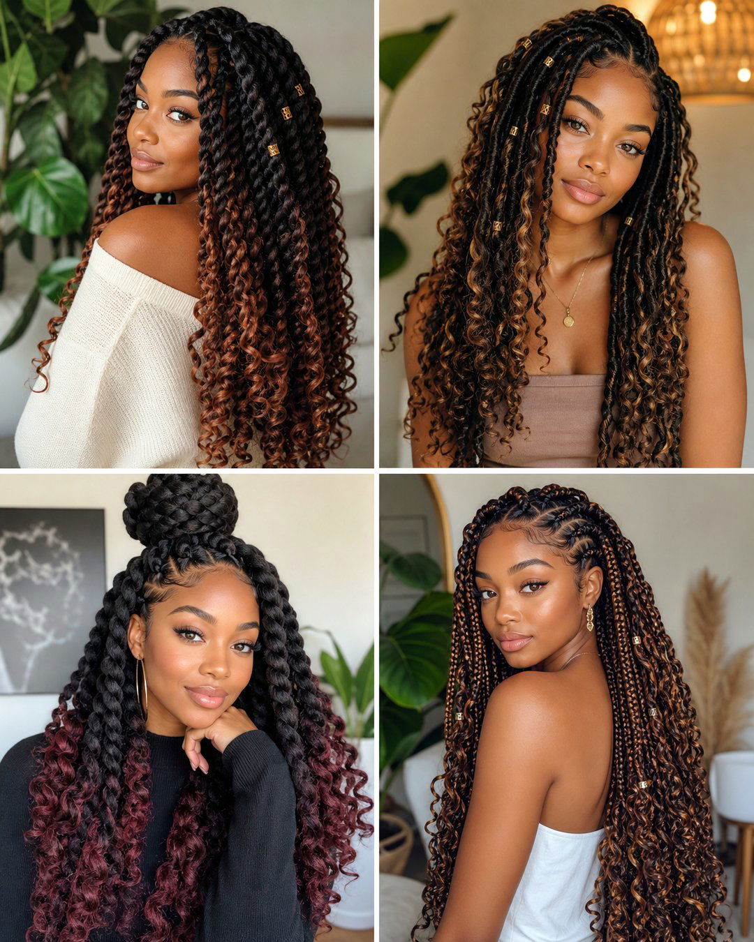 25 Stunning Bohemian Crochet Hairstyles to Try Now