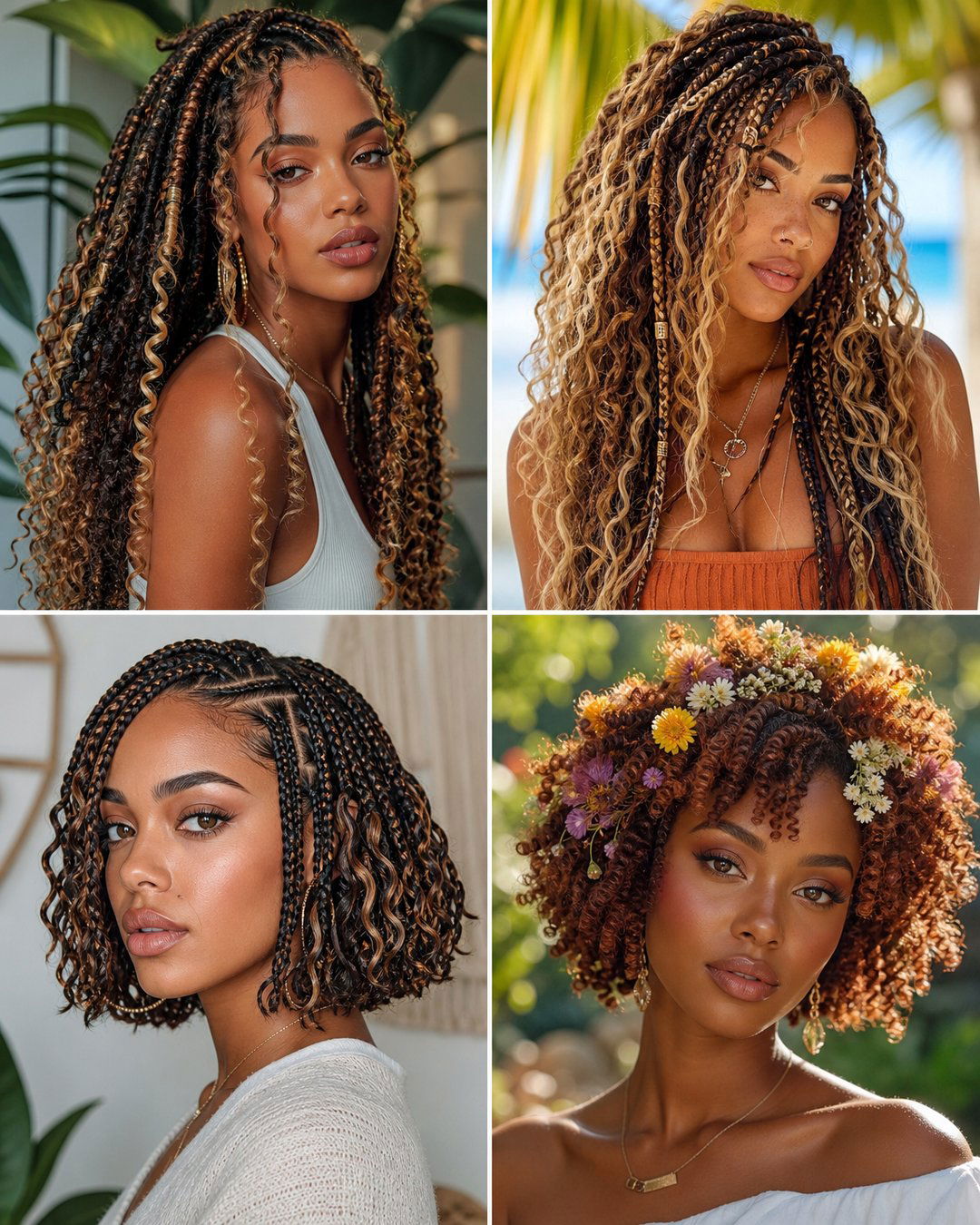 25 Stunning Bohemian Hairstyles for Black Hair Ideas