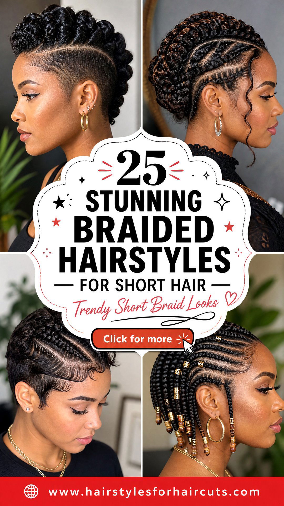 25 Stunning Braided Hairstyles for Short Hair to Try Now - 25 Stunning Braided Hairstyles for Short Hair to Try Now
