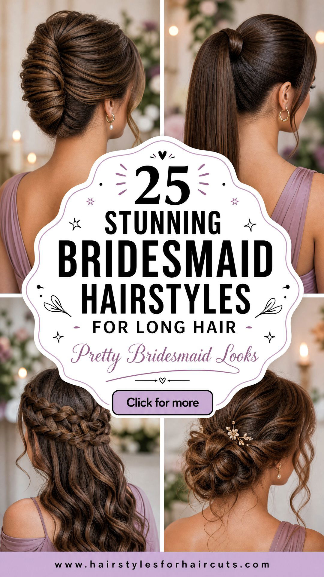 25 Stunning Bridesmaid Hairstyles for Long Hair Ideas - 25 Stunning Bridesmaid Hairstyles for Long Hair Ideas