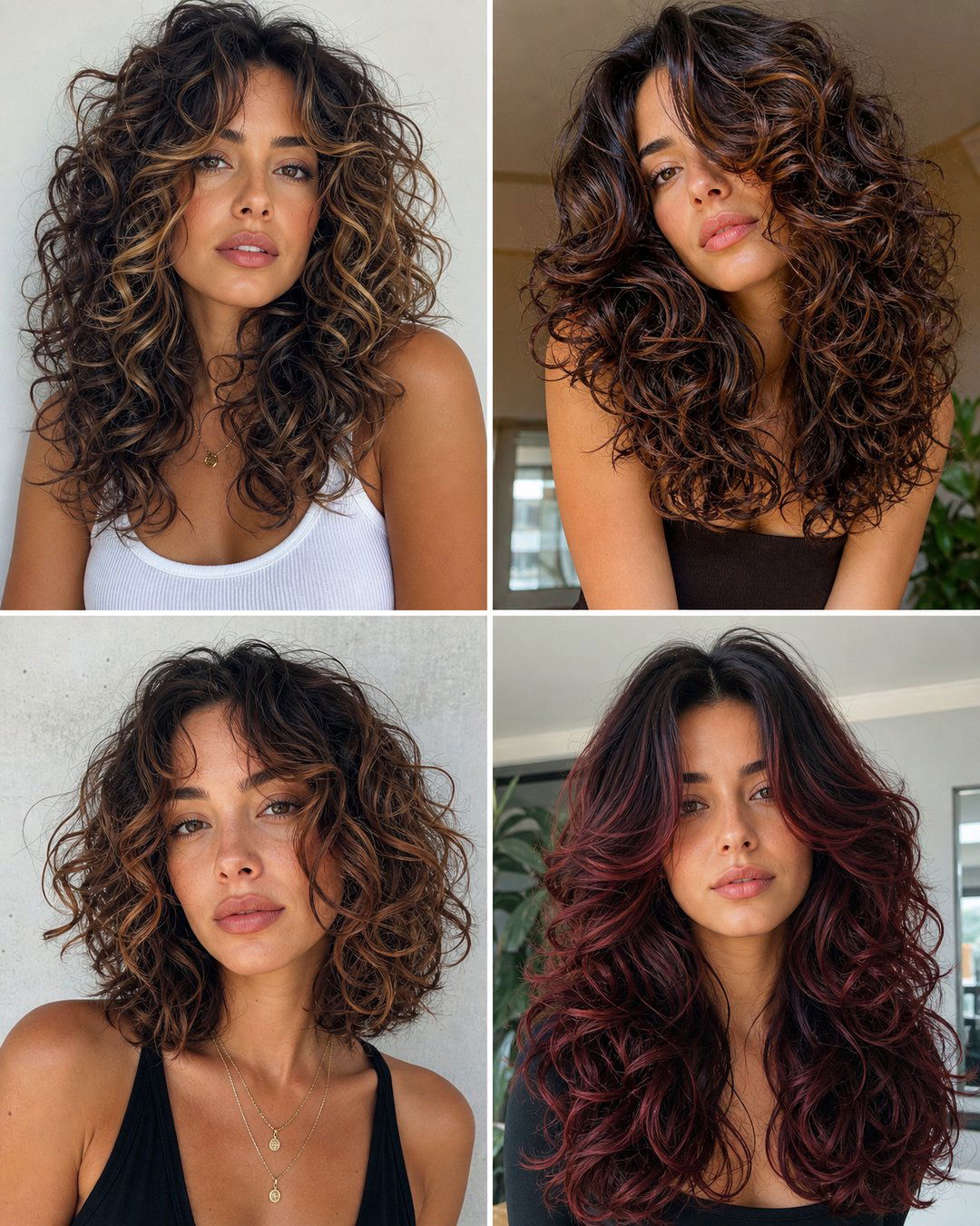25 Stunning Butterfly Haircuts in Curly Hair Looks