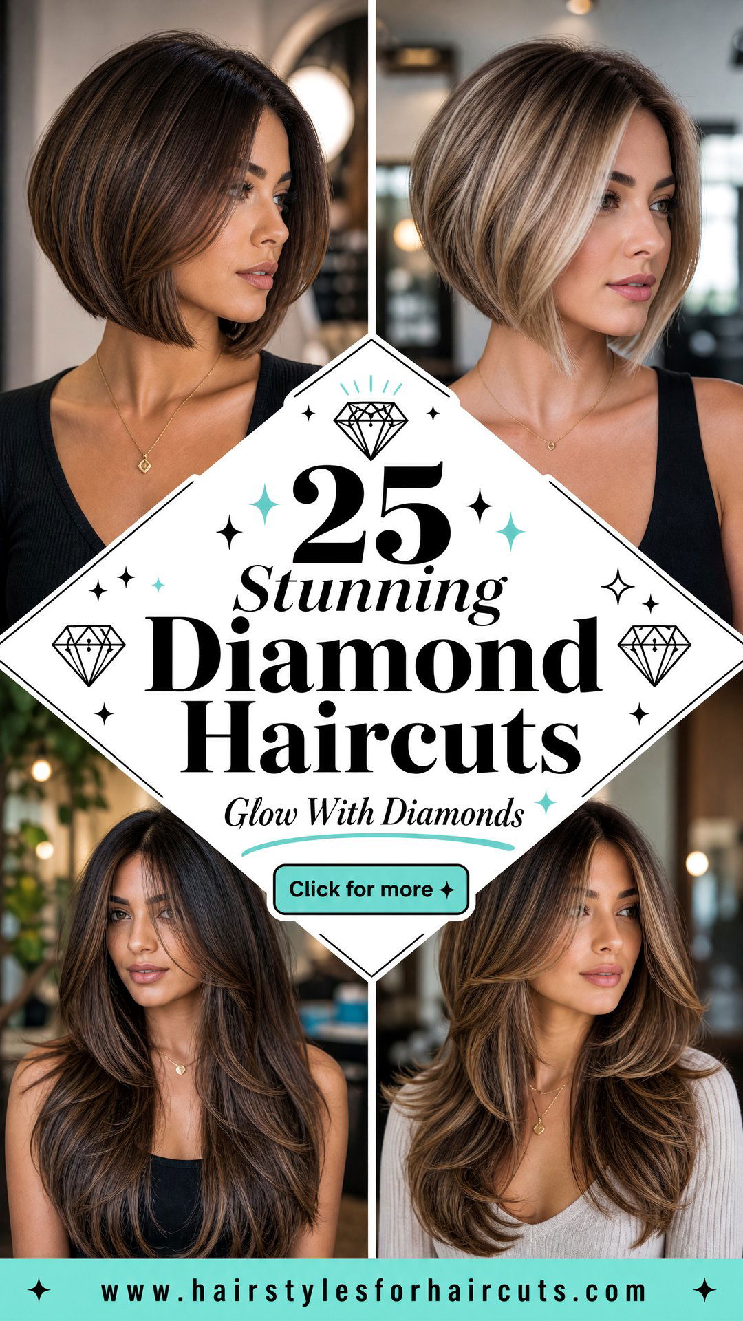 25 Stunning Diamond Haircuts to Flatter Your Face - 25 Stunning Diamond Haircuts to Flatter Your Face