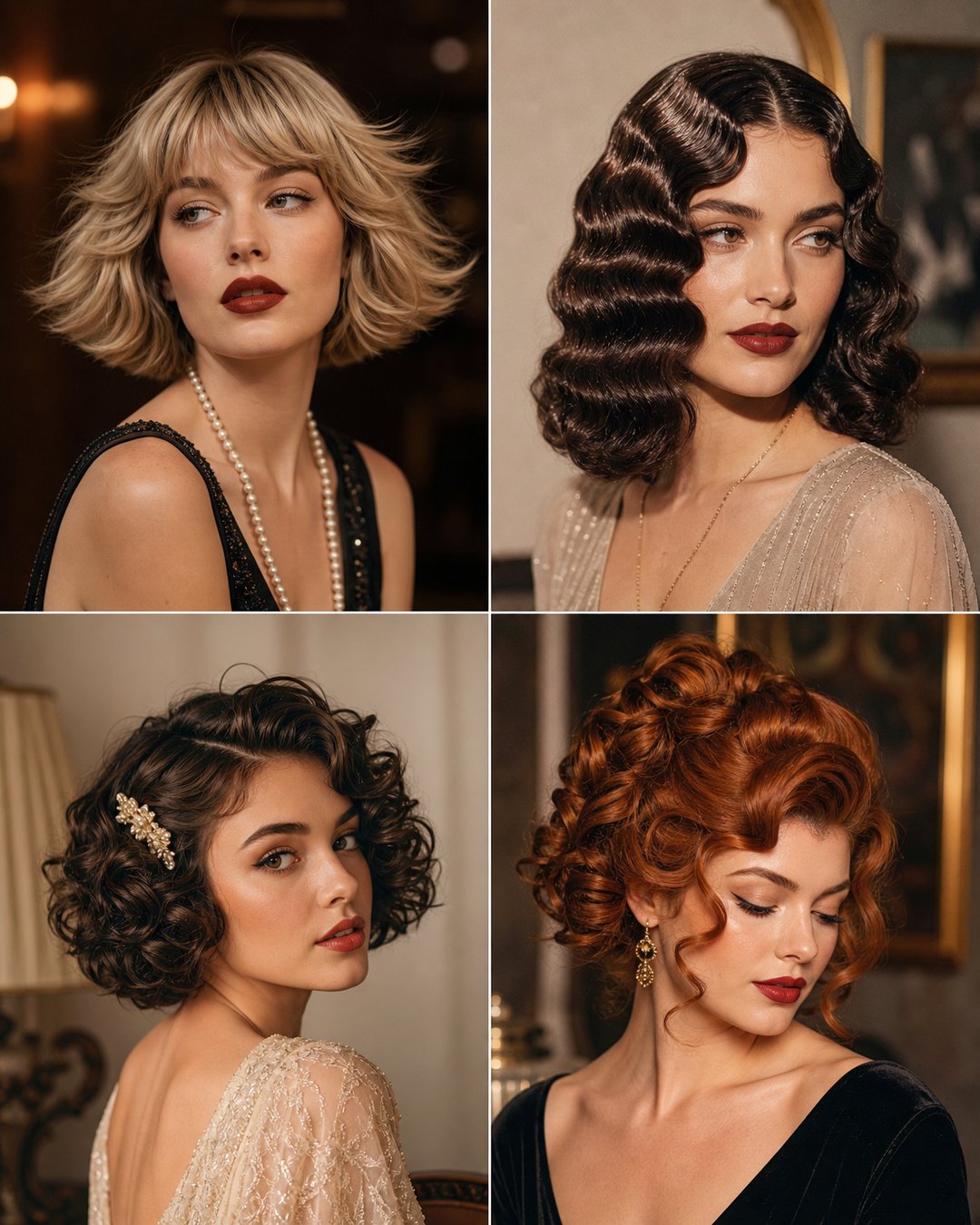 25 Stunning Flapper Hairstyles for Medium Hair Ideas