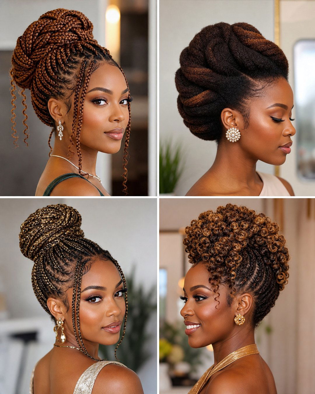 25 Stunning Formal Hairstyles Natural Hair Ideas