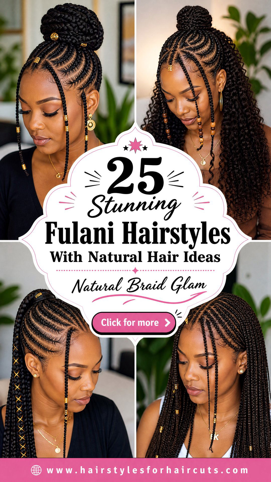 25 Stunning Fulani Hairstyles With Natural Hair Ideas - 25 Stunning Fulani Hairstyles With Natural Hair Ideas