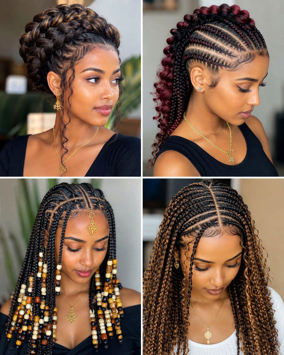 25 Stunning Habesha Hairstyles to Celebrate Heritage