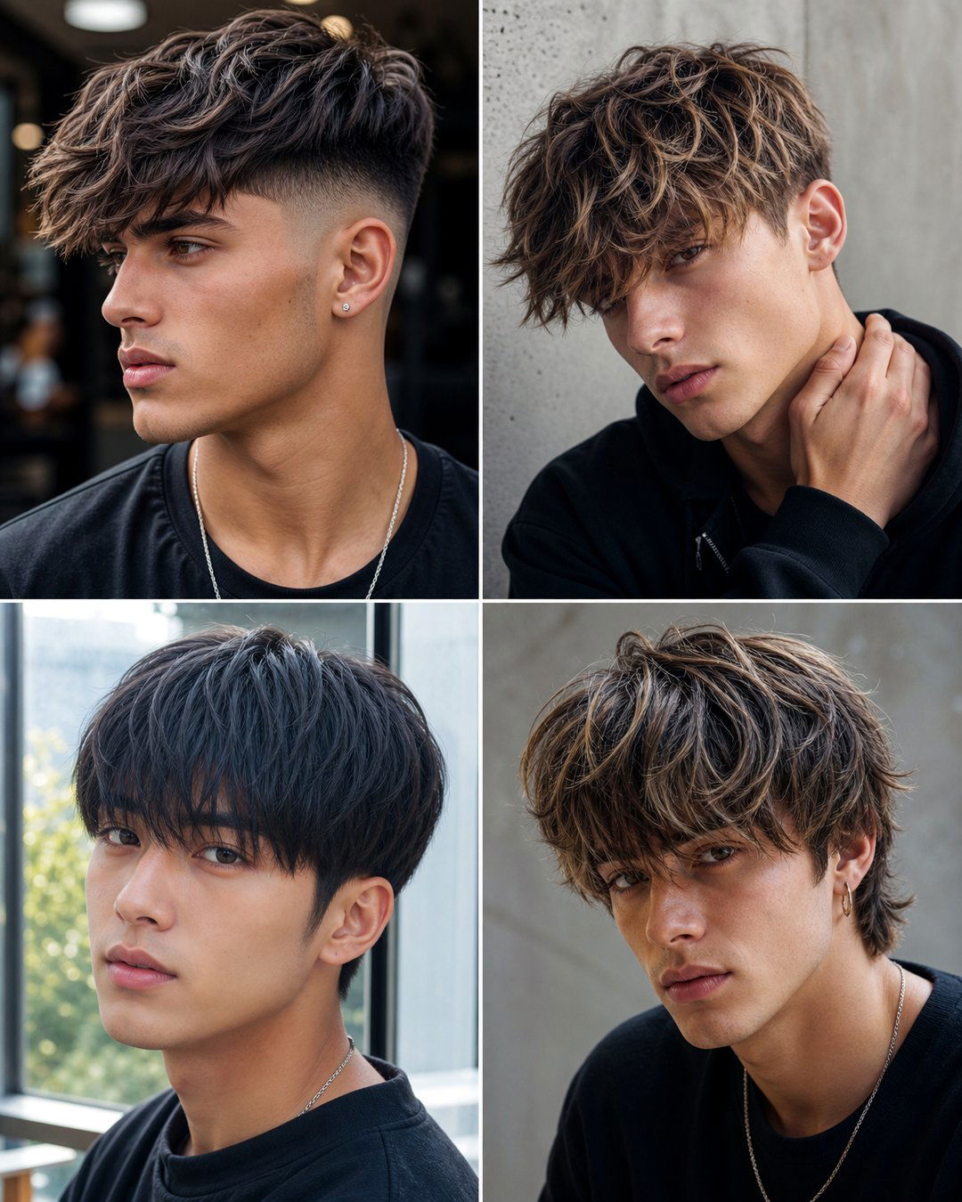 25 Stunning Hair Brushed Forward Hairstyles to Try Now