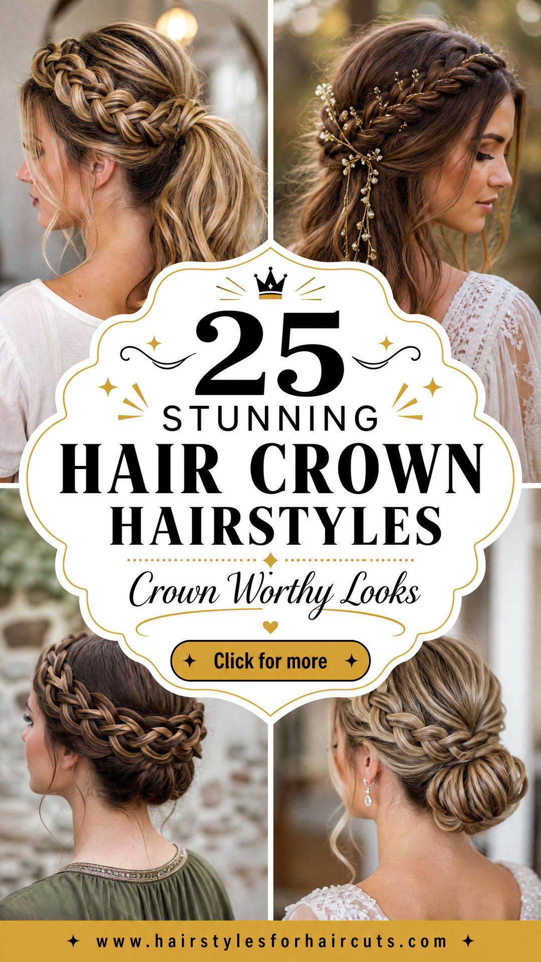 25 Stunning Hair Crown Hairstyles for Every Occasion - 25 Stunning Hair Crown Hairstyles for Every Occasion