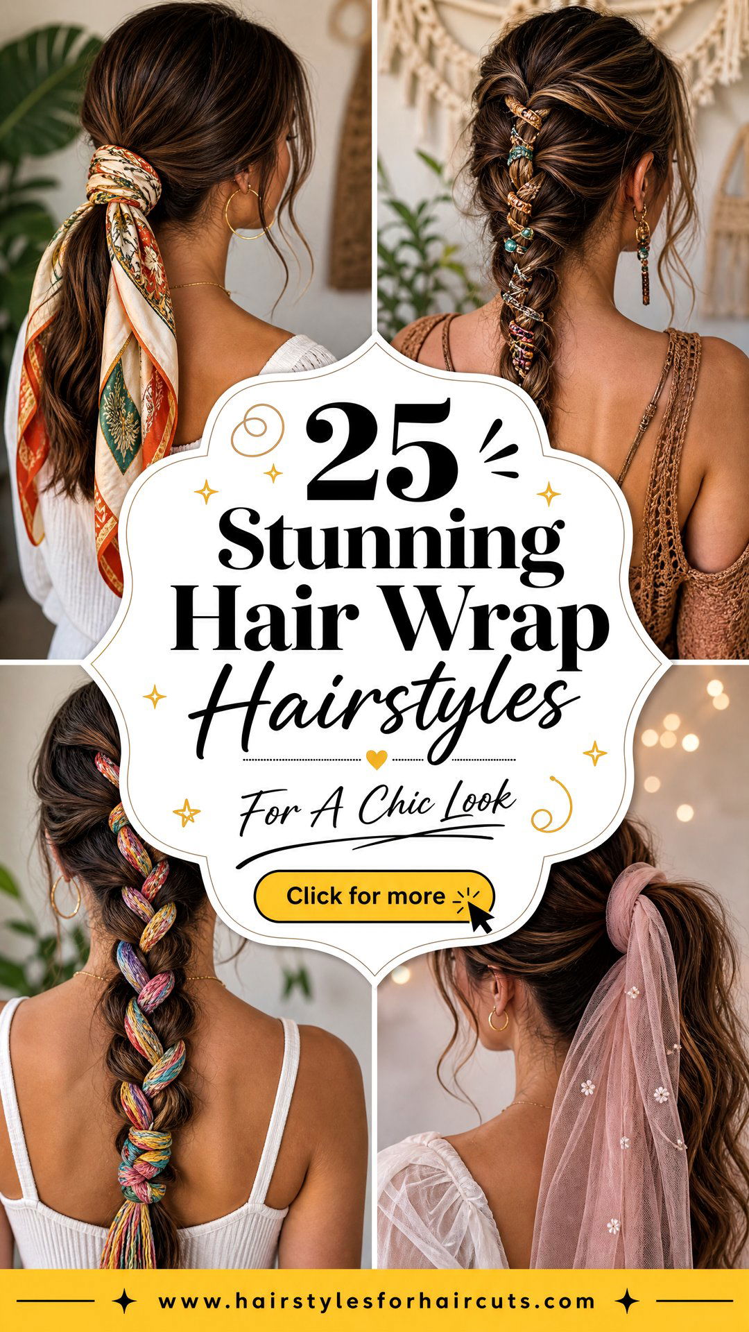 25 Stunning Hair Wrap Hairstyles for a Chic Look - 25 Stunning Hair Wrap Hairstyles for a Chic Look