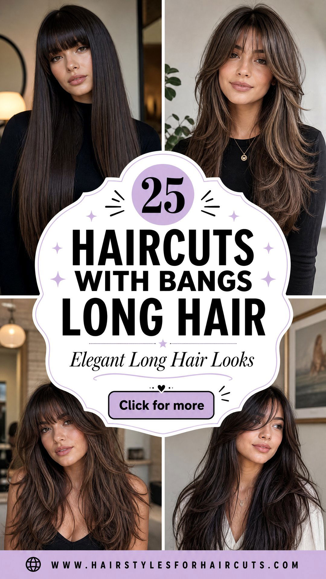 25 Stunning Haircuts With Bangs for Long Hair Ideas - 25 Stunning Haircuts With Bangs for Long Hair Ideas