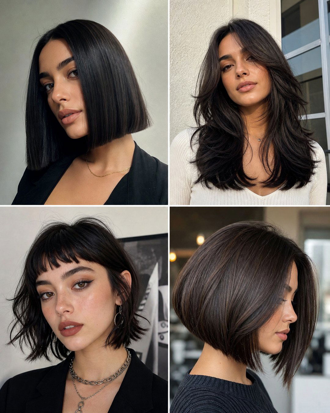 25 Stunning Haircuts for Dark Hair to Try in 2025