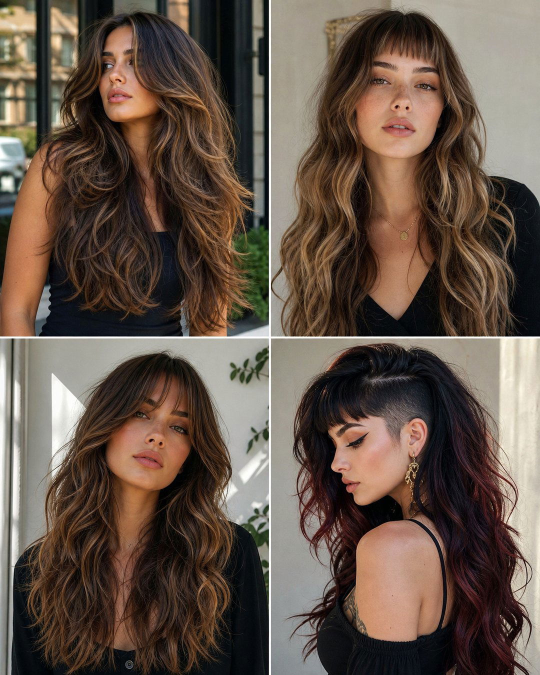 25 Stunning Haircuts for Long Thick Wavy Hair