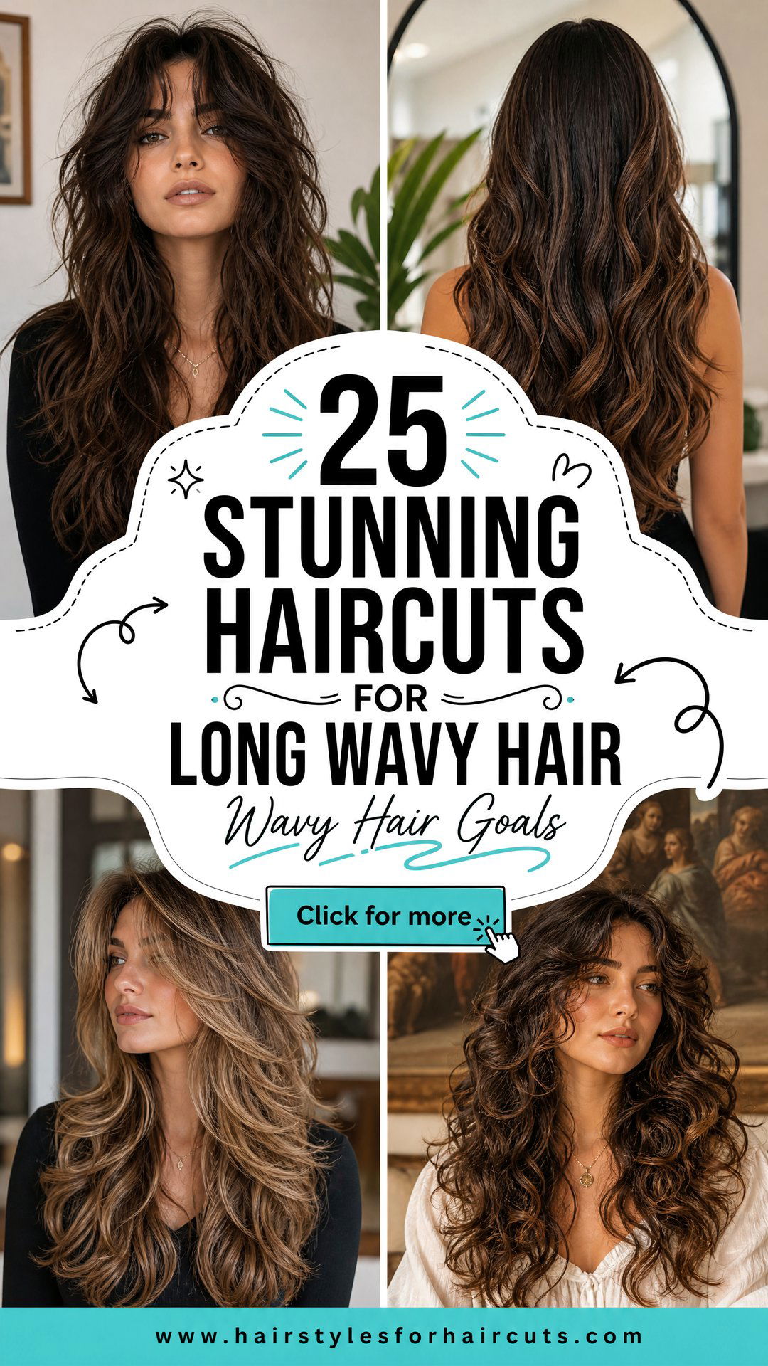 25 Stunning Haircuts for Long Wavy Hair Women - 25 Stunning Haircuts for Long Wavy Hair Women