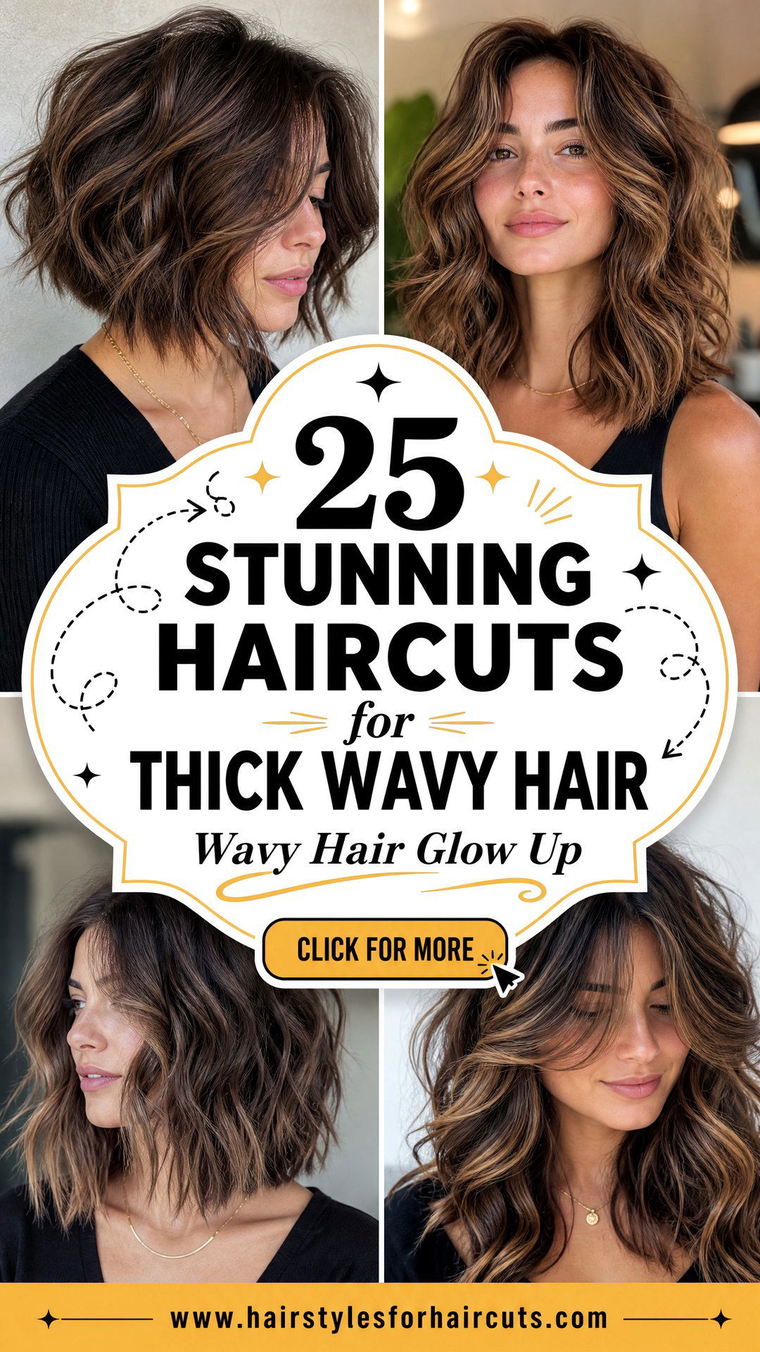 25 Stunning Haircuts for Thick Wavy Hair Women - 25 Stunning Haircuts for Thick Wavy Hair Women