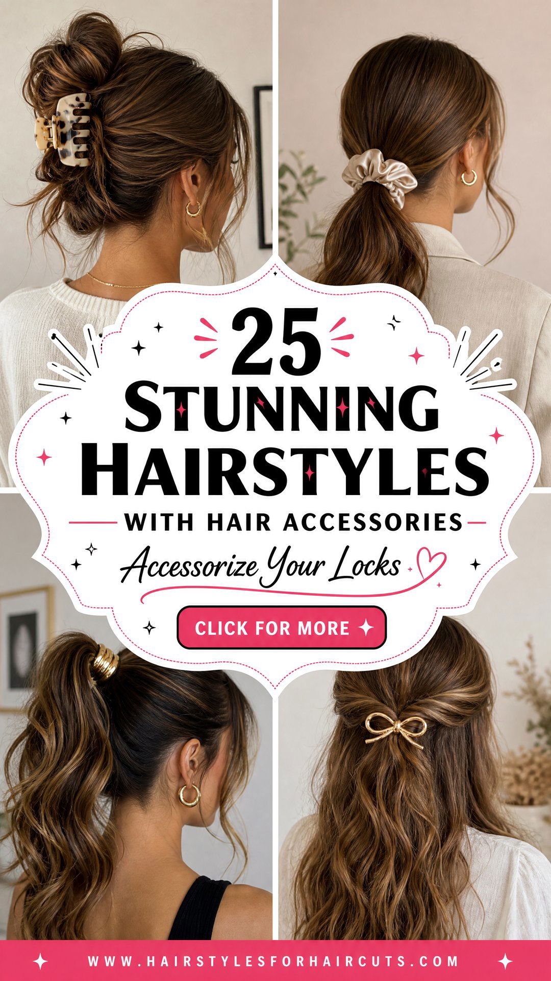 25 Stunning Hairstyles With Hair Accessories to Try - 25 Stunning Hairstyles With Hair Accessories to Try