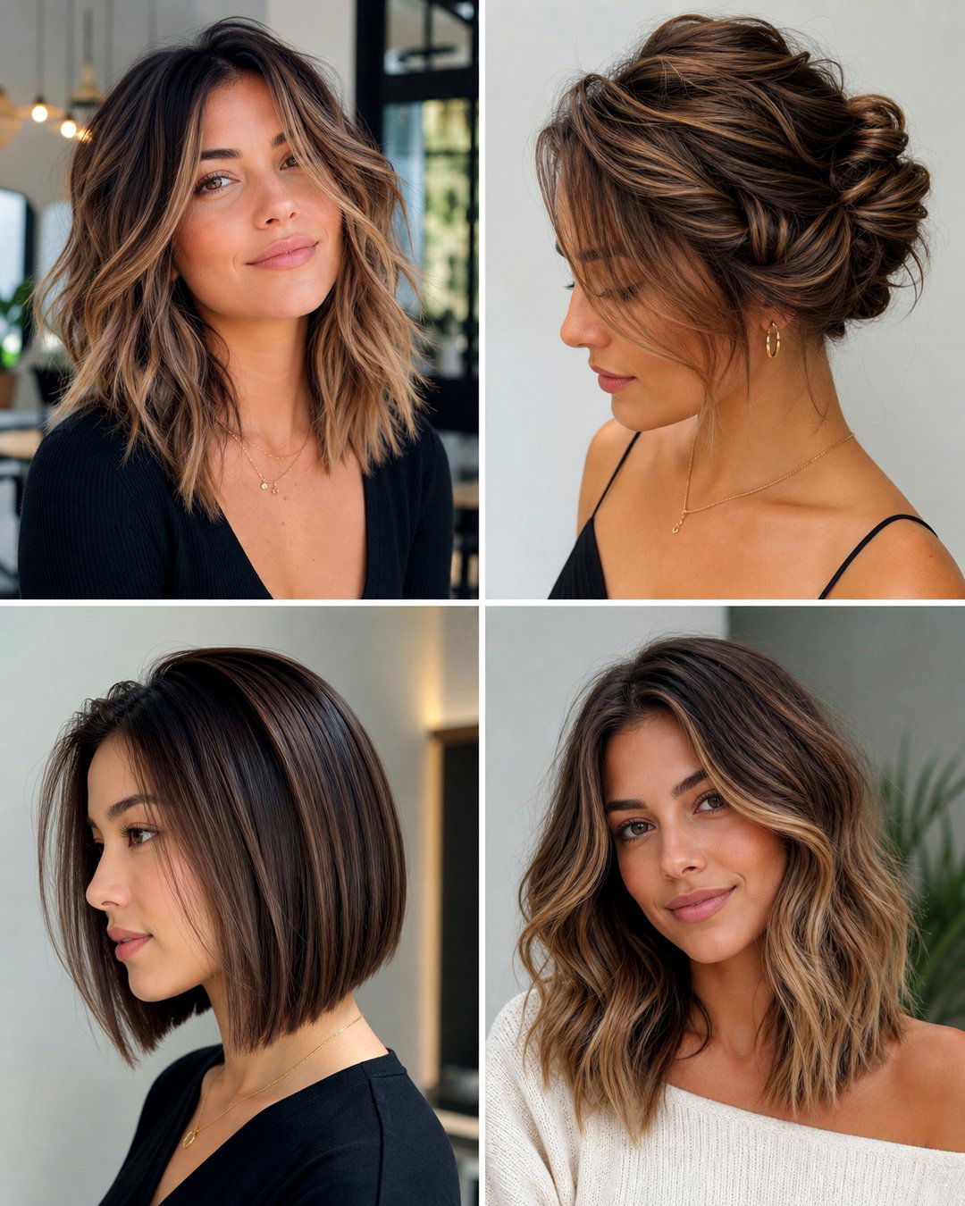25 Stunning Hairstyles Without Bangs for Medium Length Hair