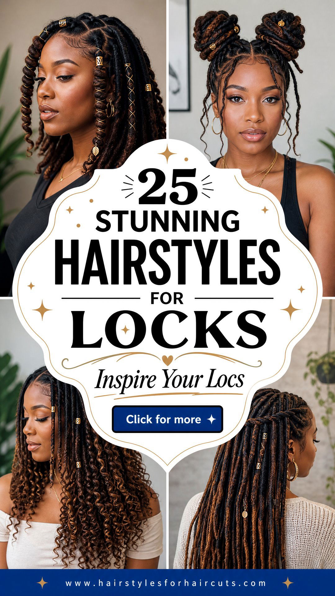 25 Stunning Hairstyles for Locks to Inspire You - 25 Stunning Hairstyles for Locks to Inspire You