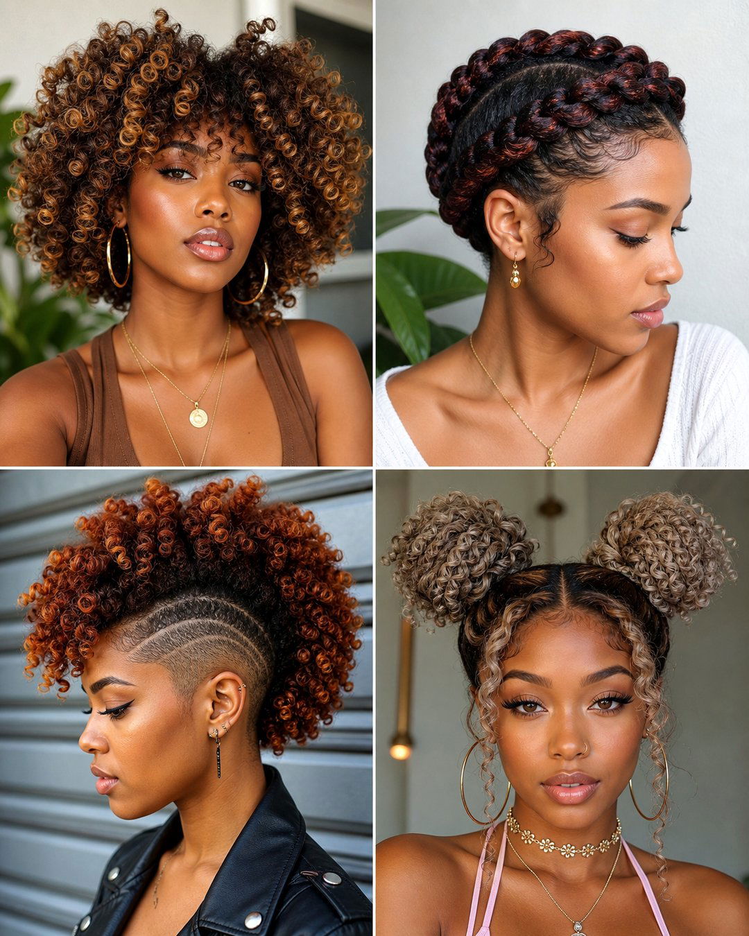 25 Stunning Holiday Hairstyles for Natural Hair to Try