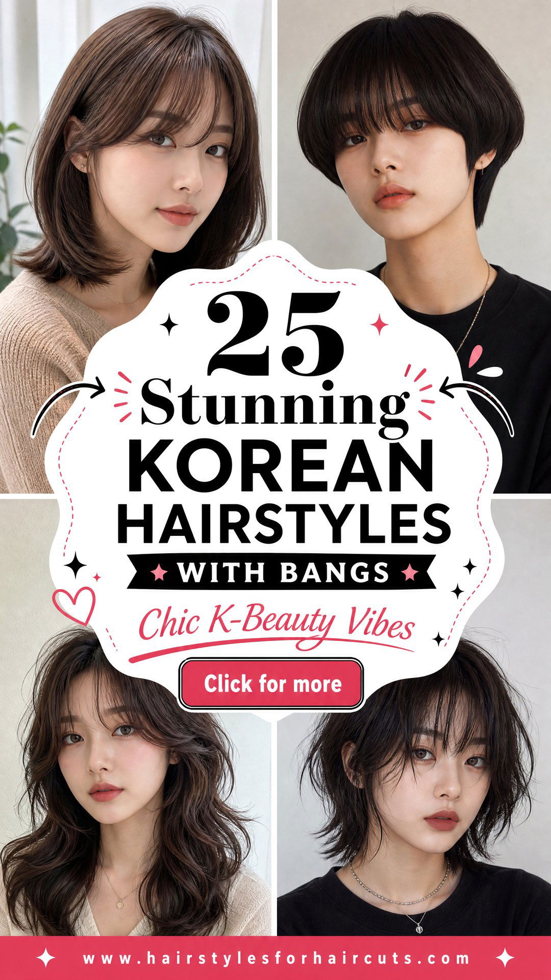 25 Stunning Korean Hairstyles With Bangs to Try in 2024 - 25 Stunning Korean Hairstyles With Bangs to Try in 2024