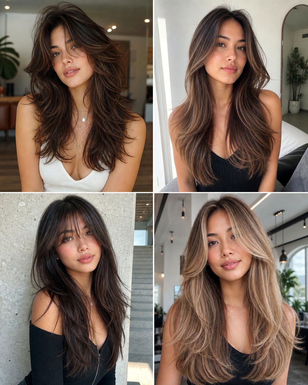 25 Stunning Layered Haircuts Ideas for Long Hair