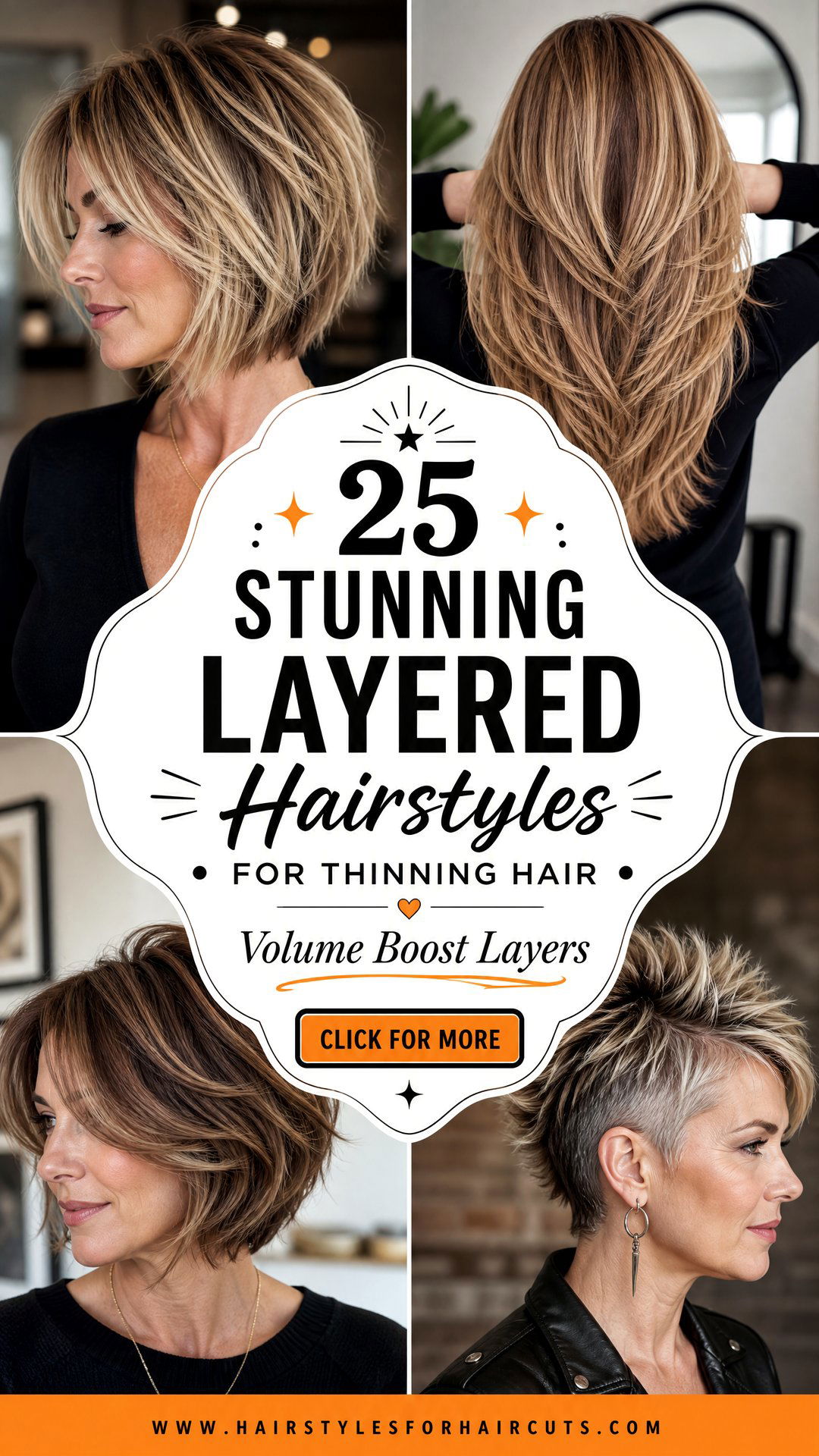 25 Stunning Layered Hairstyles for Thinning Hair to Try - 25 Stunning Layered Hairstyles for Thinning Hair to Try