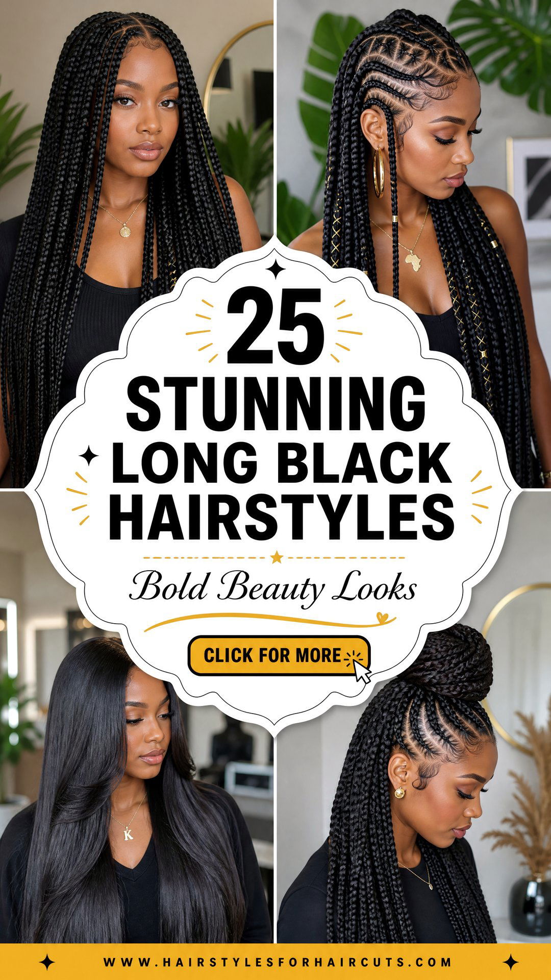 25 Stunning Long Black Hairstyles for Every Look - 25 Stunning Long Black Hairstyles for Every Look