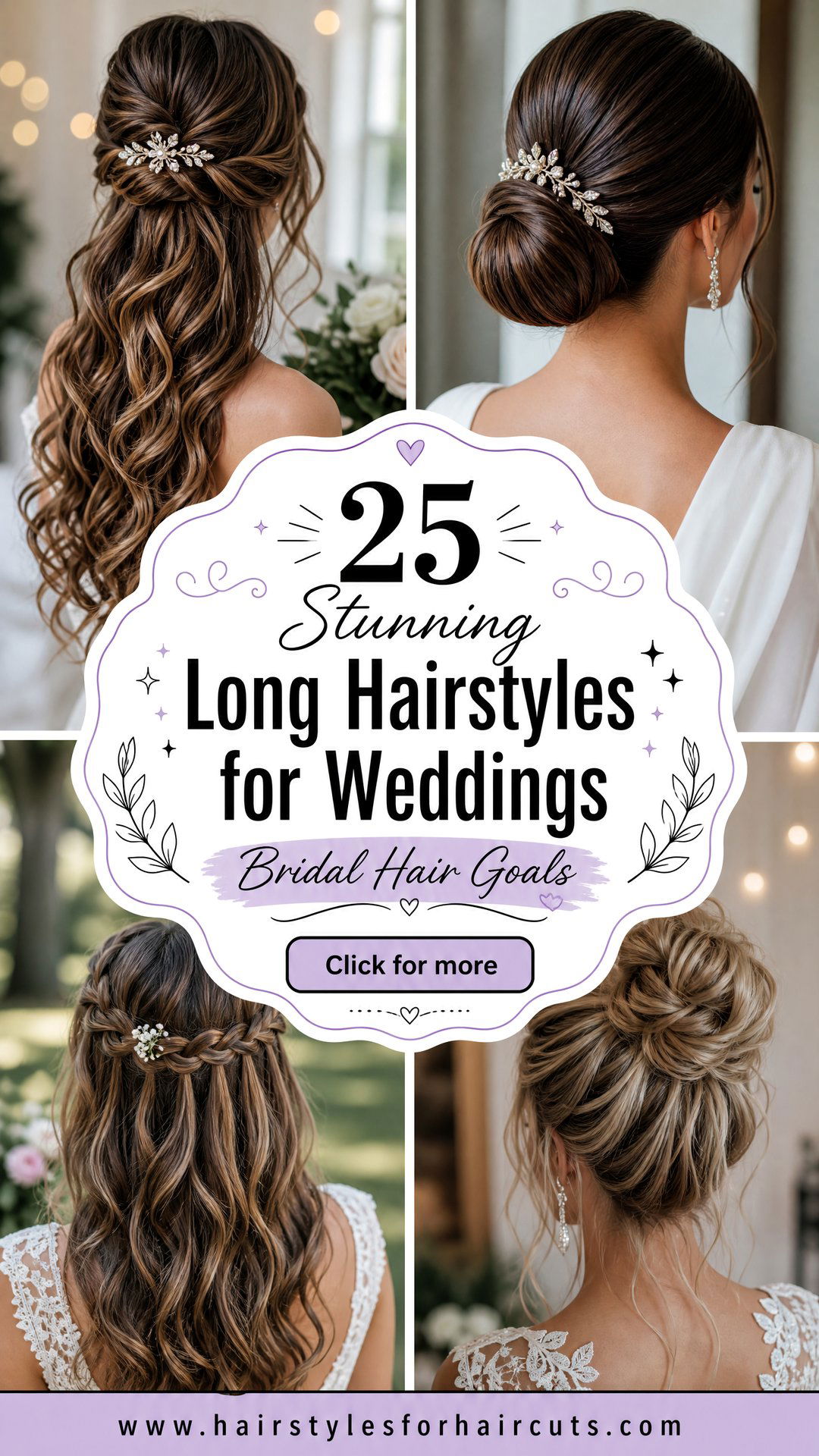 25 Stunning Long Hairstyles for Weddings to Inspire - 25 Stunning Long Hairstyles for Weddings to Inspire