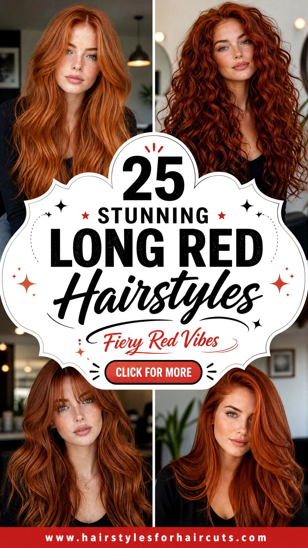 25 Stunning Long Red Hairstyles to Inspire Your Look - 25 Stunning Long Red Hairstyles to Inspire Your Look