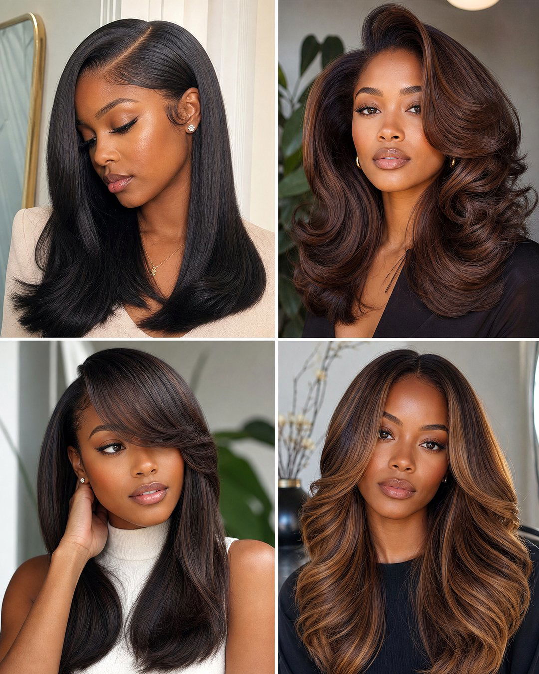 25 Stunning Medium Length Hair Silk Press Hairstyles
