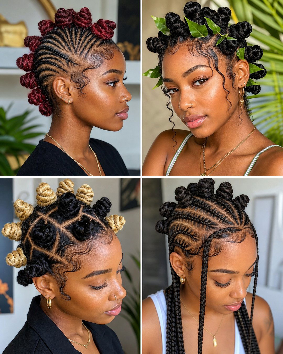 25 Stunning Natural Hair Bantu Knots Hairstyles