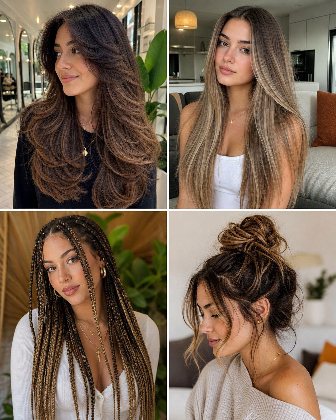 25 Stunning Old Lady Hairstyles Long Hair Ideas