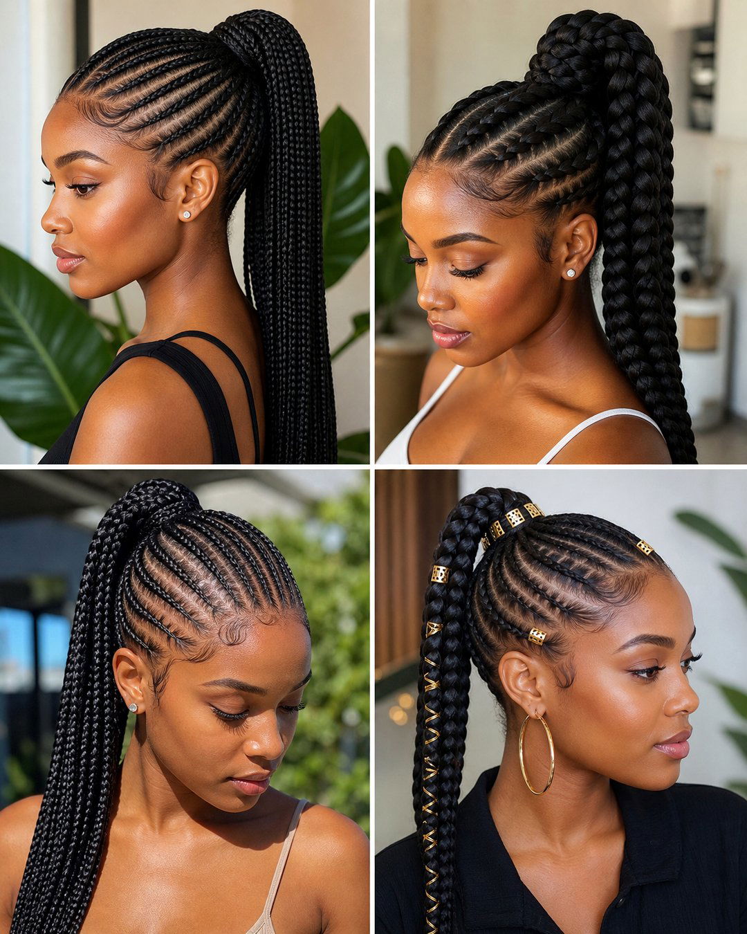 25 Stunning One Braid Ponytail Hairstyles for Black Hair