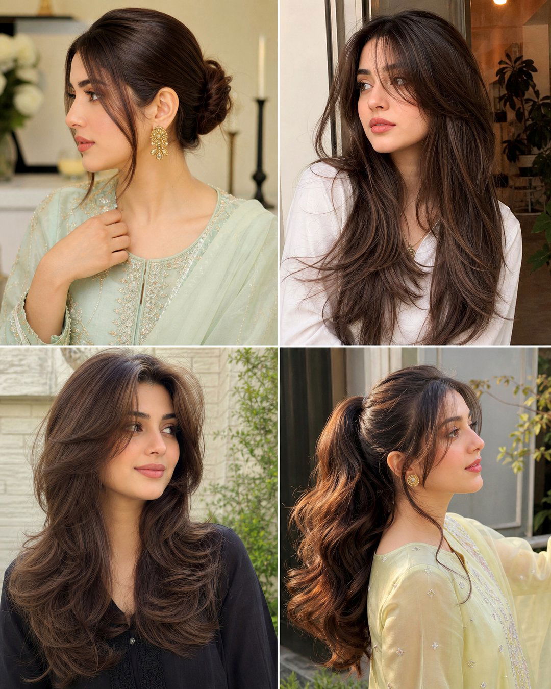 25 Stunning Pakistani Hairstyles for Every Occasion