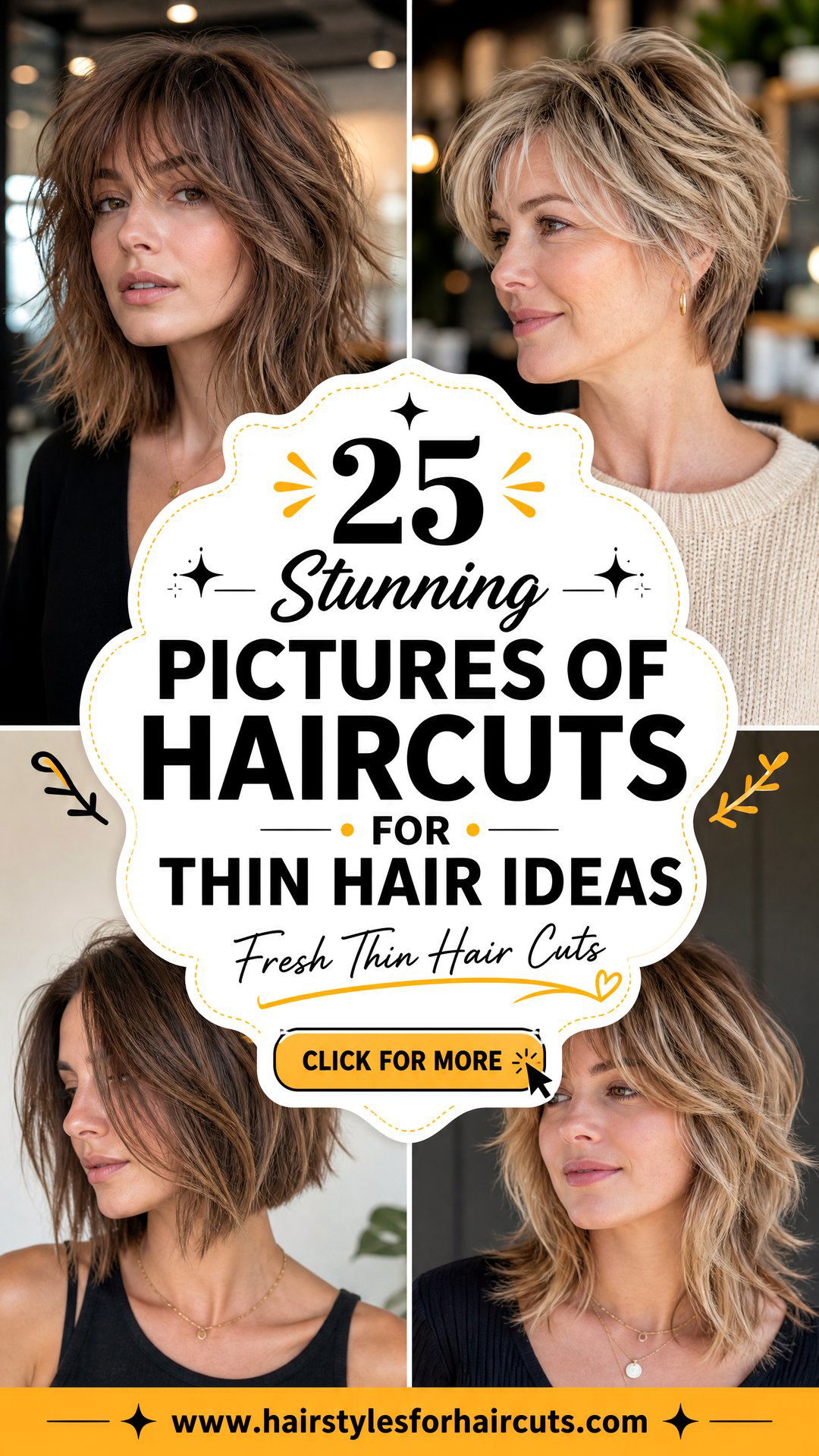 25 Stunning Pictures of Haircuts for Thin Hair Ideas - 25 Stunning Pictures of Haircuts for Thin Hair Ideas