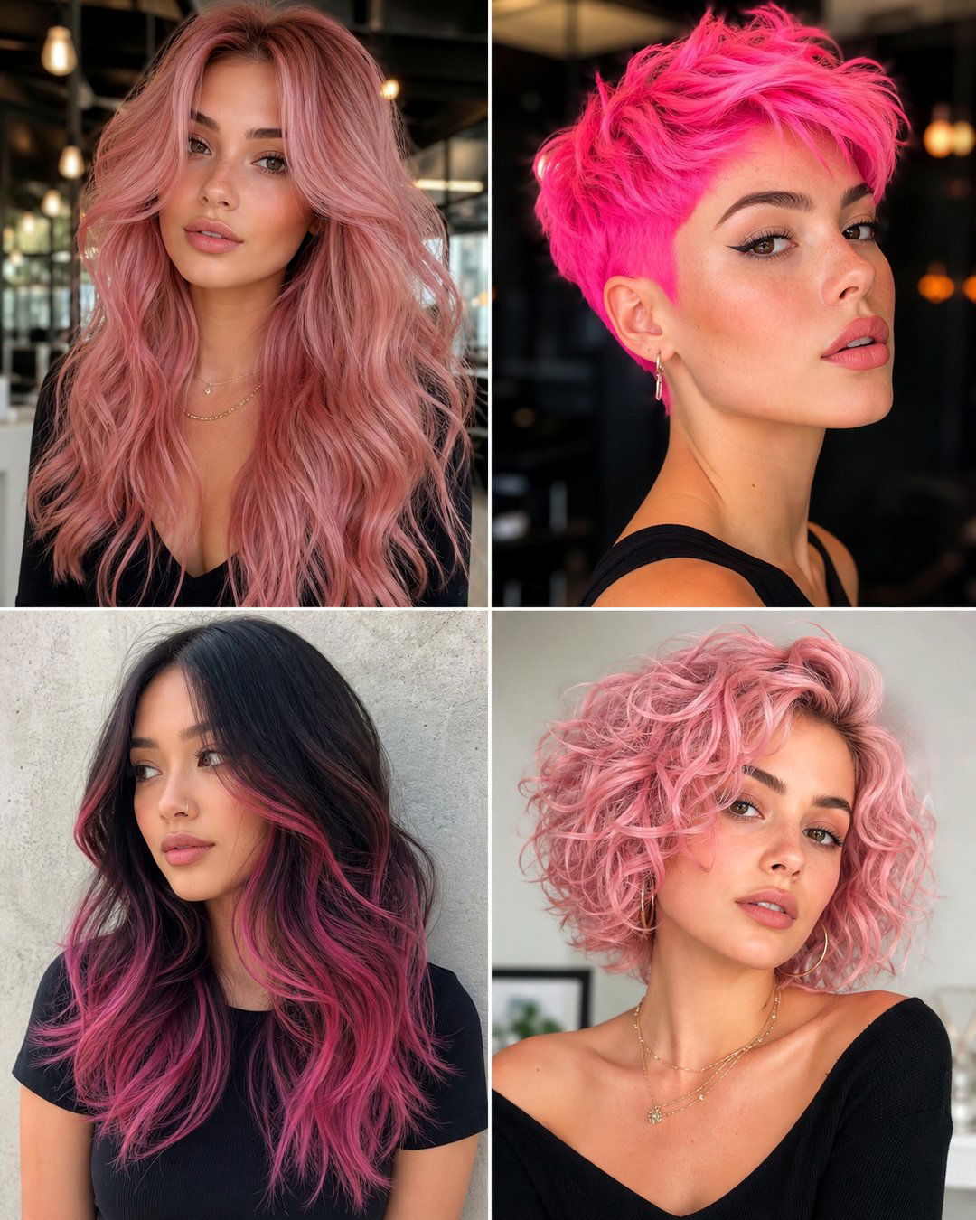 25 Stunning Pinks Hairstyles to Rock This Season