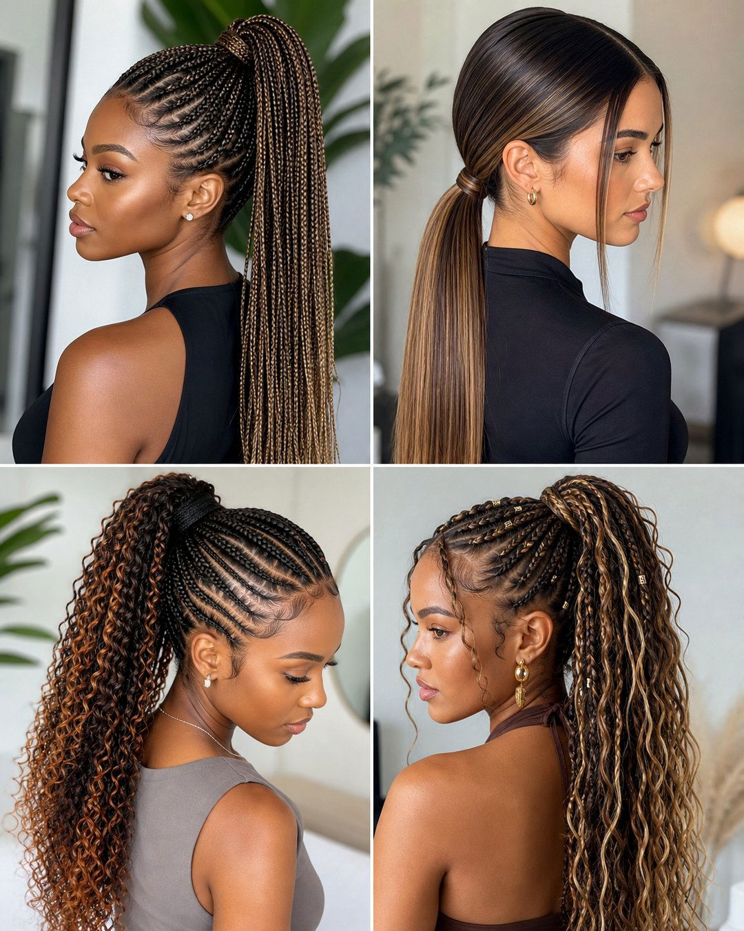 25 Stunning Prom Ponytail Hairstyles for Black Hair