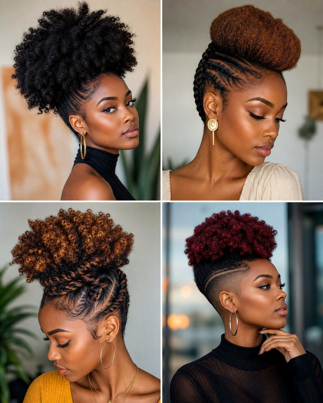 25 Stunning Puff Hairstyles for Black Hair to Try Now