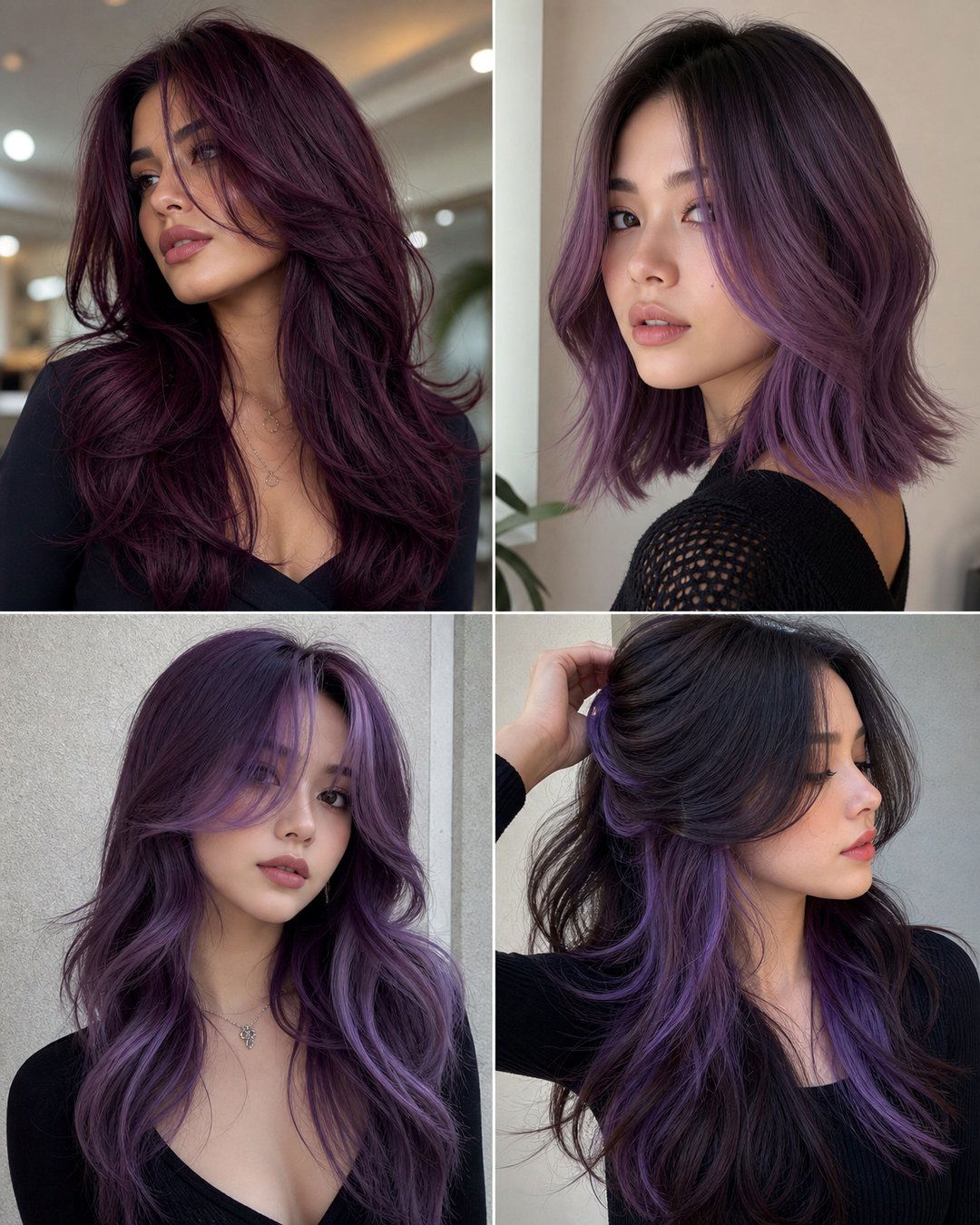 25 Stunning Purple Hairstyles for a Bold New Look