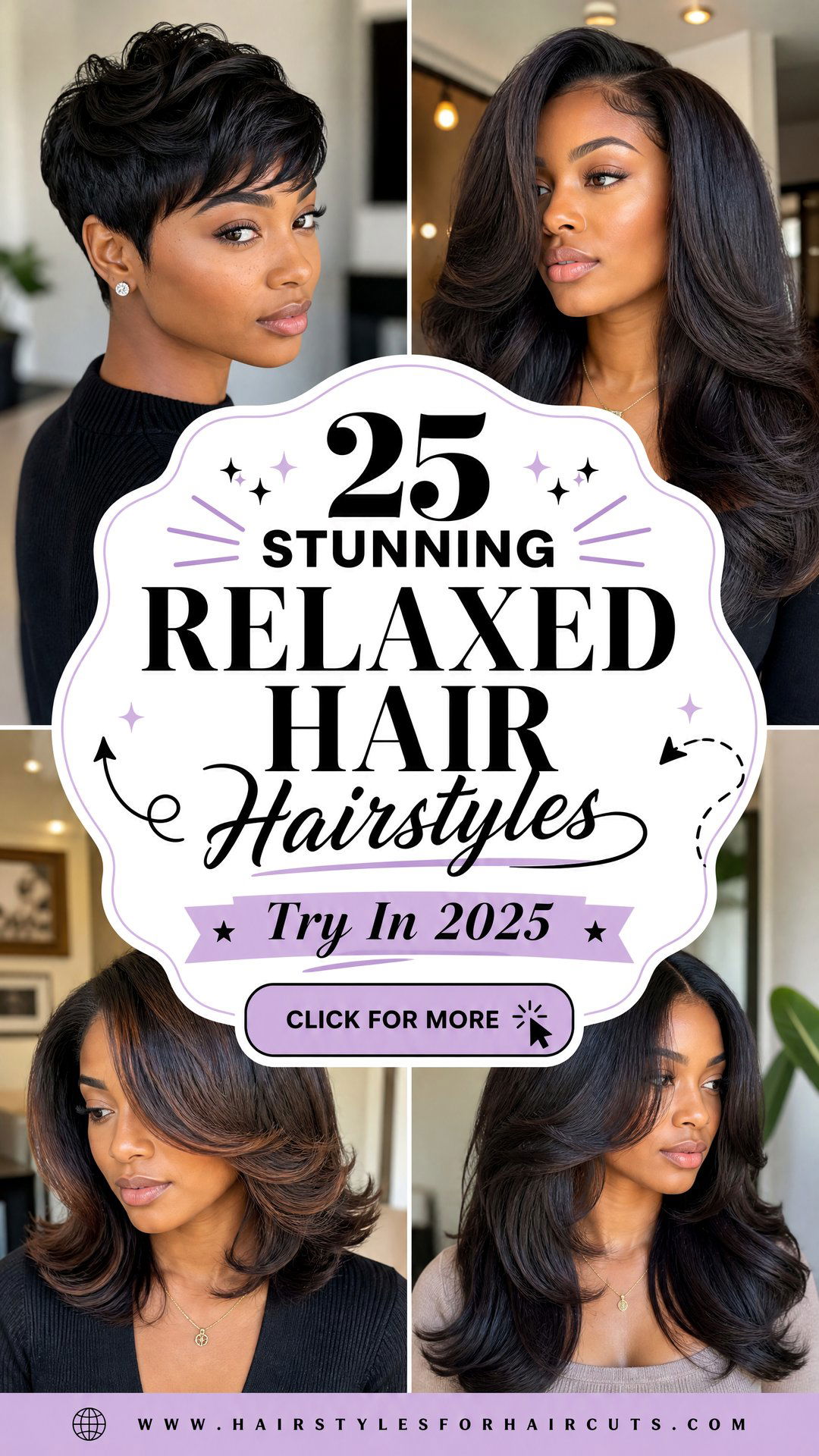 25 Stunning Relaxed Hair Hairstyles to Try in 2025 - 25 Stunning Relaxed Hair Hairstyles to Try in 2025