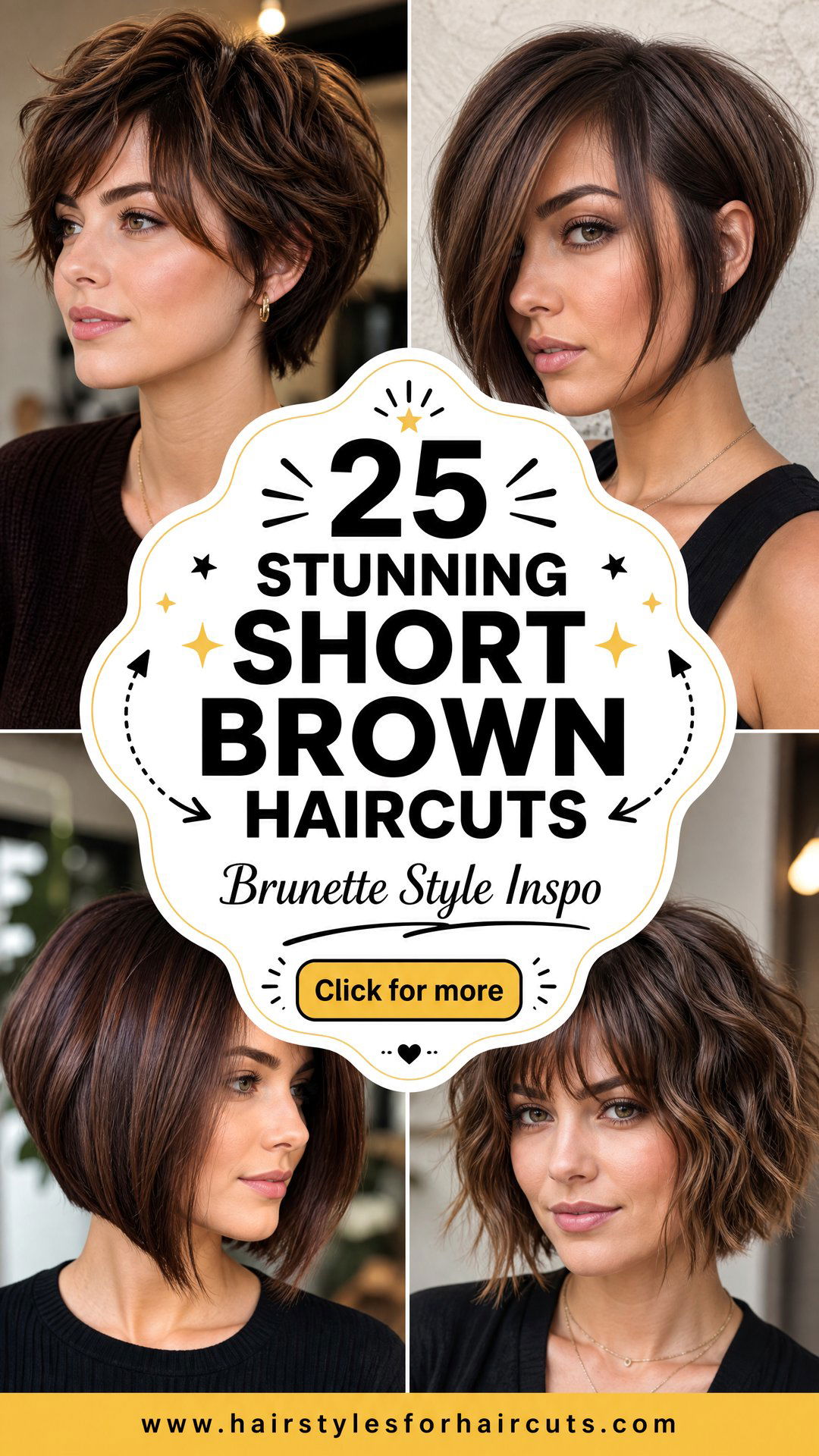 25 Stunning Short Brown Haircuts to Inspire Your Style - 25 Stunning Short Brown Haircuts to Inspire Your Style