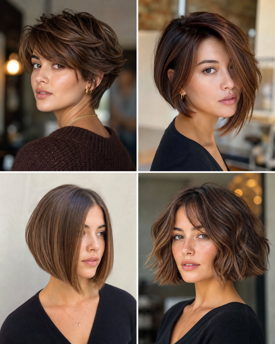 25 Stunning Short Brown Haircuts to Inspire Your Style