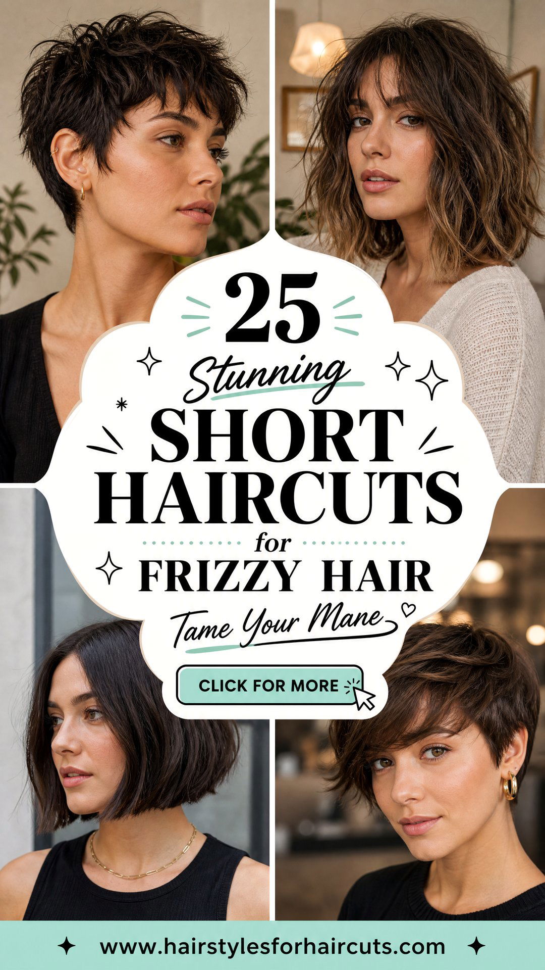 25 Stunning Short Haircuts for Frizzy Hair to Try in 2025 - 25 Stunning Short Haircuts for Frizzy Hair to Try in 2025